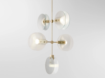 NEBULAE 15 - LED glass pendant lamp by Ross Gardam - view 2